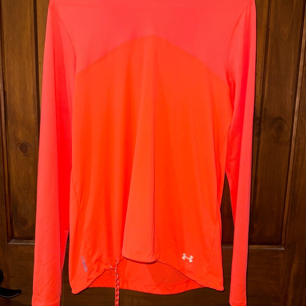Under Armour Vibrant Orange Athletic Shirt